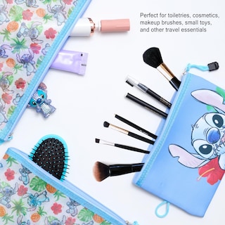 Foto 3 | Foto 3 | Set De Bolsas De Viaje Disney Stitch, Paquete De 3 Licencias Oficiales - Venta Internacional.