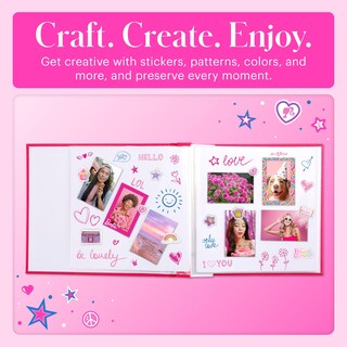 Foto 3 | Foto 3 | Álbum De Fotos Kodak X Barbie, 20 X 20 Cm, Color Rosa, Para Zink - Venta Internacional.