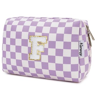 Foto 1 | Foto 1 | Bolsa De Maquillaje Narwey Con Inicial Morada Personalizada, Letra F - Venta Internacional.