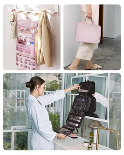 Foto 7 | Foto 7 | Neceser Bagsmart Travel Con Organizador De Joyas, Color Beige - Venta Internacional.