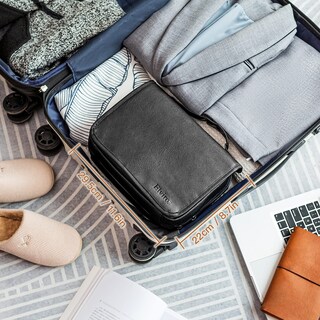 Foto 7 | Foto 7 | Neceser Elviros Para Colgar, Extraíble, De Viaje, Piel Sintética - Venta Internacional.