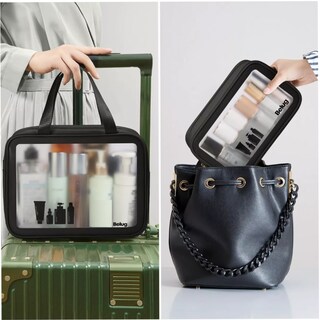 Foto 4 | Foto 4 | Estuches De Maquillaje Bolsa Cosmetiquera Set 3 Neceser, Belugnegro