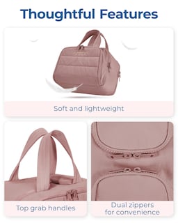 Foto 2 | Foto 2 | Neceser Bagsmart Travel Ligero Para Mujer Rosa - Venta Internacional.