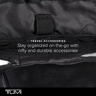 Foto 6 | Foto 6 | Funda Organizadora Tumi De Nailon Pequeña Para Accesorios, Funda De Viaje, Color Negro - Venta Internacional.