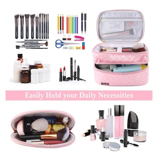 Foto 3 | Foto 3 | Estuches De Maquillaje Belug Bolsa Cosmetiquera Set 2 Neceser Rosa