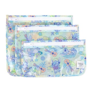 Foto 1 | Foto 1 | Bolsa De Viaje Bumkins Disney Aloha Stitch Set, 3 Tamaños Tsa - Venta Internacional.