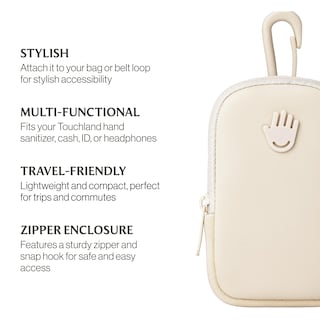 Foto 5 | Foto 5 | Fashion Accessory Touchette - Funda Con Cierre Para Desinfectante De Manos Touchland Color Marfil - Venta Internacional.