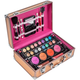 Foto 2 | Foto 2 | Estuche De Maquillaje Shany Carry All Con Set De Maquillaje Profesional En Oro Rosa - Venta Internacional.