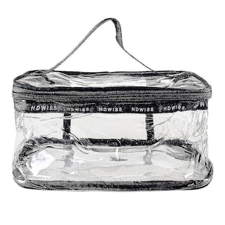 Foto 1 | Foto 1 | Neceser Cosmético Huoguo Transparente Con Asa 24 X 17 Cm - Venta Internacional.