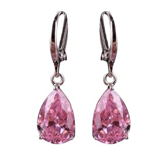 Foto 2 | Foto 2 | Pendientes Huoguo Fashion Con Forma De Gota De Agua Con Forma De Diamante Colorido - Venta Internacional.