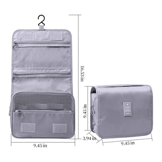 Foto 3 | Foto 3 | Neceser Colgante Huoguo Organizador De Cosméticos Grande Gris - Venta Internacional.