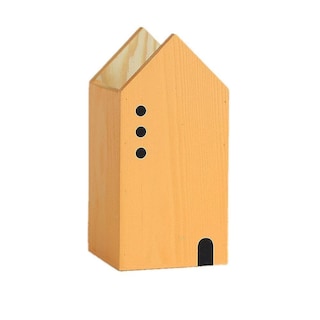 Foto 2 | Foto 2 | Tarjetero Creative Color House Shape Wood - Venta Internacional.