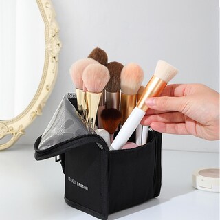 Foto 4 | Foto 4 | Bolsa Organizadora De Brochas De Maquillaje Huoguo De Alta Capacidad Negra - Venta Internacional.