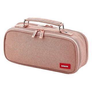 Foto 1 | Foto 1 | Estuche Para Lápices Huoguo Creative Canvas Color Sólido Gran Capacidad - Venta Internacional.