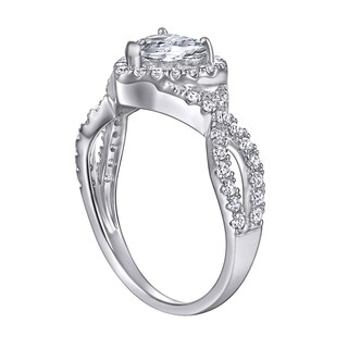 Foto 1 | Foto 1 | Anillo Huoguo Fashion Love Diamond De Aleación En Forma De Corazón - Venta Internacional.