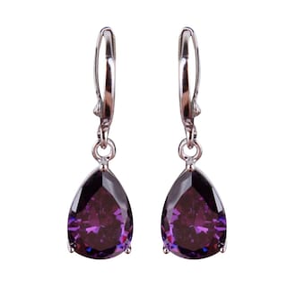 Foto 2 | Foto 2 | Pendientes Huoguo Fashion Con Forma De Gota De Agua Con Forma De Diamante Colorido - Venta Internacional.