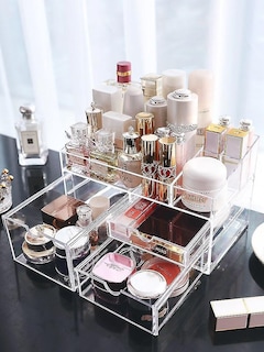 Foto 3 | Foto 3 | Organizador De Maquillaje Huoguo Contenedor De Plástico Para Almacenamiento Doméstico - Venta Internacional.