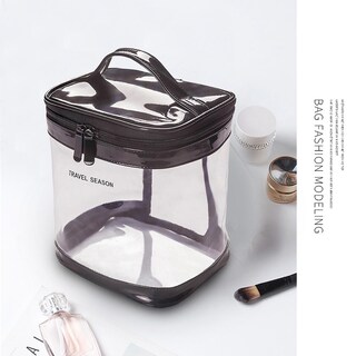Foto 4 | Foto 4 | Bolsa De Almacenamiento De Cosméticos Huoguo Transparente Impermeable Grande - Venta Internacional.