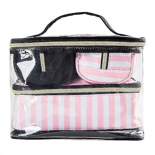 Foto 1 | Foto 1 | Set De Bolsas De Aseo Cosmético 4 Piezas De Piel Sintética Impermeable Para Mujer - Venta Internacional.