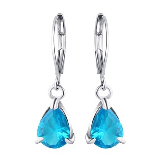 Foto 1 | Foto 1 | Pendientes Huoguo Fashion Con Forma De Gota De Agua Con Forma De Diamante Colorido - Venta Internacional.