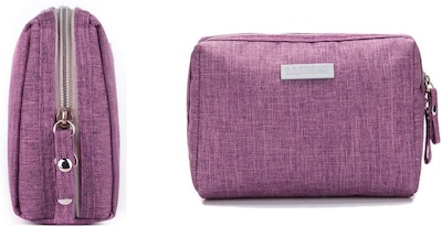 Foto 1 | Foto 1 | Bolsa De Maquillaje Huoguo Pequeña De Viaje Cosmética Impermeable Color Morado - Venta Internacional.