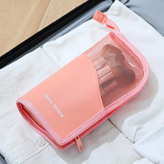 Foto 2 | Foto 2 | Bolsa Organizadora De Brochas De Maquillaje Huoguo De Alta Capacidad Rosa - Venta Internacional.