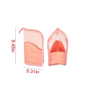 Foto 3 | Foto 3 | Bolsa Organizadora De Brochas De Maquillaje Huoguo De Alta Capacidad Rosa - Venta Internacional.