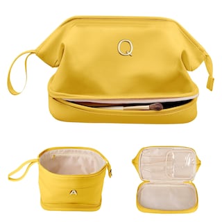 Foto 1 | Foto 1 | Bolsa De Maquillaje Vogewood Initial Personalizada De Piel Impermeable - Venta Internacional.