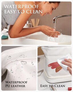 Foto 7 | Foto 7 | Bolsa De Maquillaje Vogewood Teen Girl Essentials De Piel Sintética Impermeable - Venta Internacional.