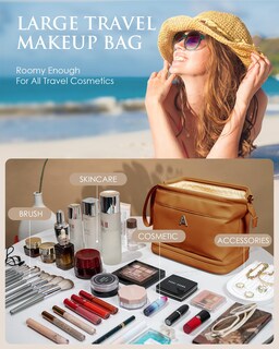 Foto 6 | Foto 6 | Bolsa De Maquillaje Vogewood Teacher Gifts Con Iniciales Personalizadas - Venta Internacional.