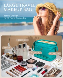 Foto 3 | Foto 3 | Bolsa De Maquillaje Vogewood Freshman Gift De Piel Sintética Impermeable - Venta Internacional.