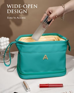 Foto 4 | Foto 4 | Bolsa De Maquillaje Vogewood Freshman Gift De Piel Sintética Impermeable - Venta Internacional.