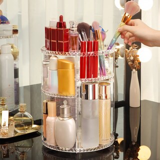 Foto 2 | Foto 2 | Organizador De Maquillaje Genérica Giratorio Con Altura Ajustable - Venta Internacional.