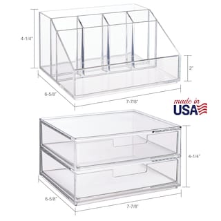 Foto 5 | Foto 5 | Soporte Para Brochas De Maquillaje Y Organizador De Cajones Stori Chloe - Venta Internacional.