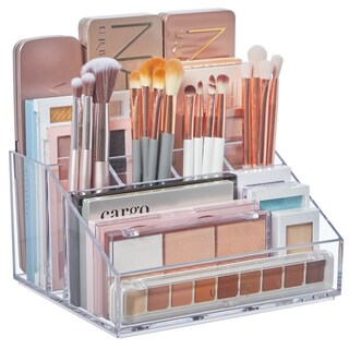 Foto 1 | Foto 1 | Organizador De Maquillaje Stori Chloe De Plástico Transparente Con 6 Compartimentos - Venta Internacional.