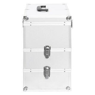 Foto 5 | Foto 5 | Estuche De Maquillaje Vidaxl Aluminio Plateado 37x24x40cm - Venta Internacional.