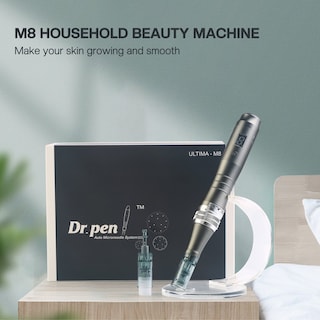 Foto 4 | Foto 4 | Derma Pen Beauty Ultima M8 Con Cartuchos Eu Black Skin Care - Venta Internacional.