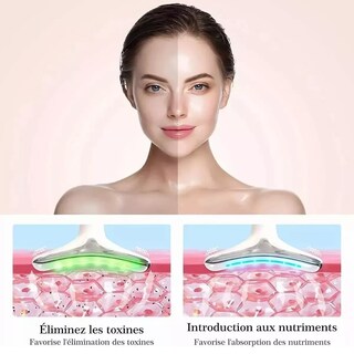 Foto 2 | Foto 2 | Masajeador Reductor De Papada Facial Antiarrugas De Belleza Eo Safe Imports Esi-15660 Blanco