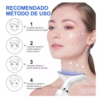 Foto 3 | Foto 3 | Masajeador Reductor De Papada Facial Antiarrugas De Belleza Eo Safe Imports Esi-15660 Blanco