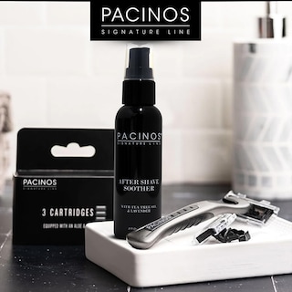 Foto 3 | Foto 3 | Calmante Para Después Del Afeitado Pacinos Para Hombre, 60 Ml, Hidrata La Piel - Venta Internacional.