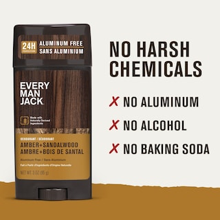 Foto 6 | Foto 6 | Desodorante Every Man Jack Amber + Sandalwood 90 Ml (paquete De 2) - Venta Internacional.