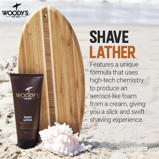 Foto 2 | Foto 2 | Espuma De Afeitar Wood's Shave Shave Sather Para Hombre 180 Ml - Venta Internacional.