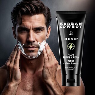 Foto 3 | Foto 3 | Crema De Afeitar Herban Cowboy Premium Hecha Con Aceite De Oliva 200 Ml Dusk - Venta Internacional.