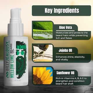 Foto 2 | Foto 2 | Aceite Para Barba Billy Jealousy Weightless Hidratante 60 Ml Mellow Lime - Venta Internacional.
