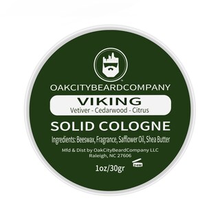 Foto 2 | Foto 2 | Colonia Sólida De Vetiver Viking De Oak City Beard Company, 30 Ml - Venta Internacional.
