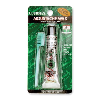 Foto 1 | Foto 1 | Cera Para Bigotes Clubman Chestnut, Marrón Claro, 15 Ml Con Cepilla/peine - Venta Internacional.