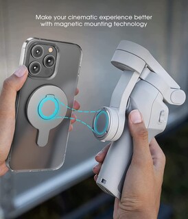 Foto 3 | Foto 3 | Adaptador Magnético Para Estabilizador De Cardán Para Teléfonos Inteligentes Dji Om - Venta Internacional.