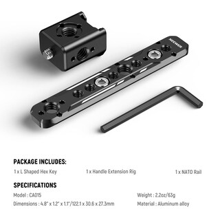 Foto 7 | Foto 7 | Plataforma De Extensión Neewer Ca015 Compatible Con Mango Sony Xlr - Venta Internacional.