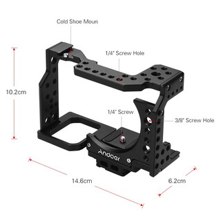 Foto 6 | Foto 6 | Funda De Cámara Andoer Con Asa Superior Para Sony A7ii/a7iii/a7sii - Venta Internacional.
