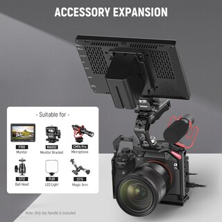 Foto 6 | Foto 6 | Cámara Neewer Ca007 Con Mango Superior Y Clavijas De Localización Arri De 3/8 - Venta Internacional.